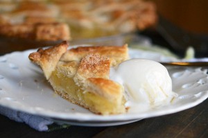 Pineapple Pie recipe, via Fork Vs Spoon.