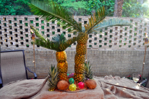 pineapple palm tree