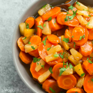 pineapple glazed carrots