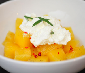 valentines day pineapple dessert