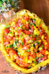 Fresh Pineapple Salsa Cinco de Mayo