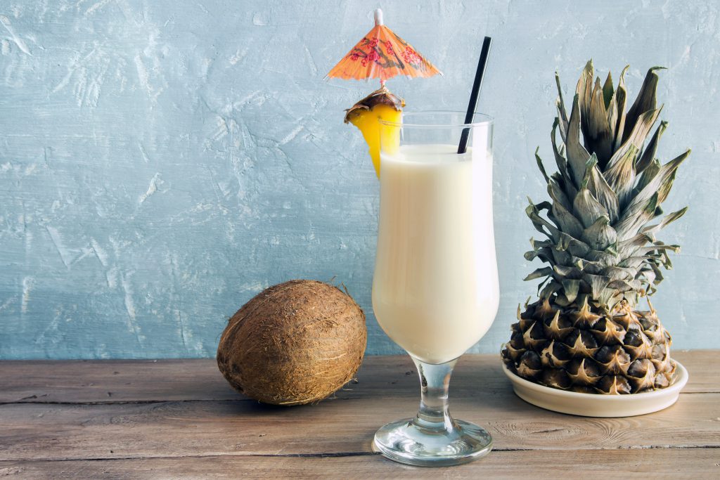 summer pineapple pina colada