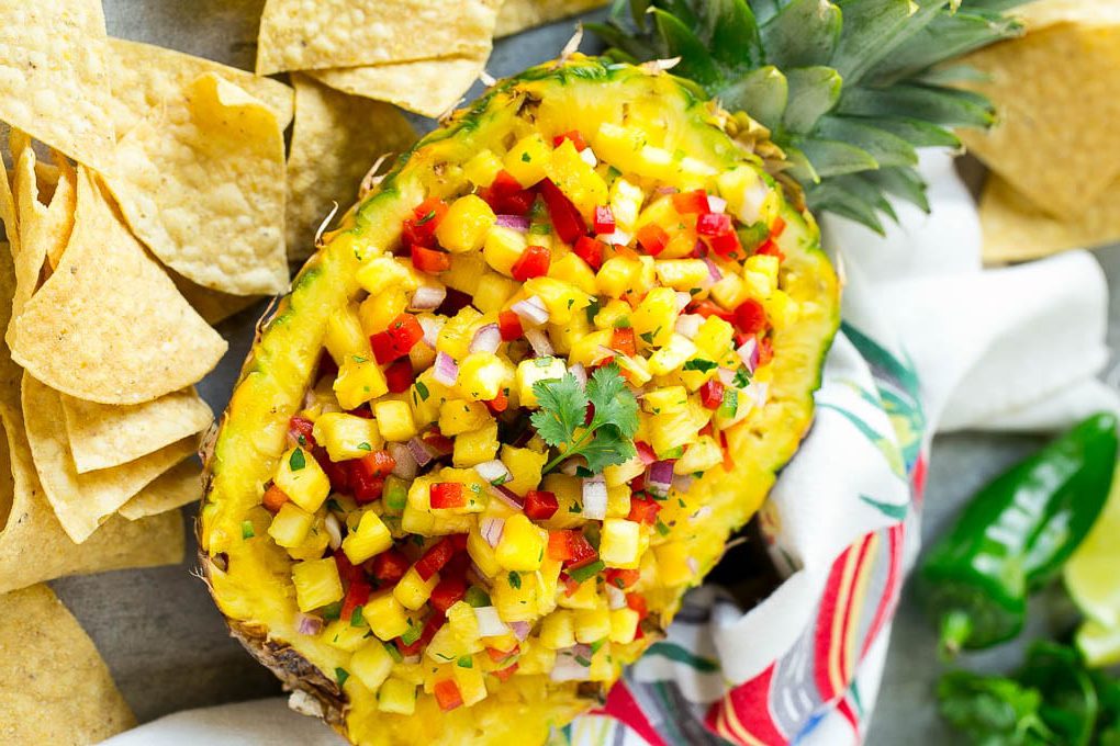 Father's Day Recipes Mango Salsa