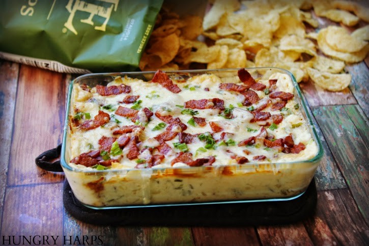 football season recipes cheesy bacon-pineapple dip