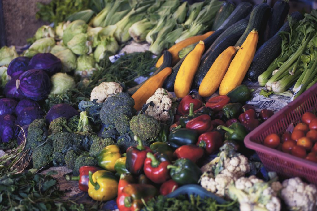 Fruits and Veggies Produce Stand