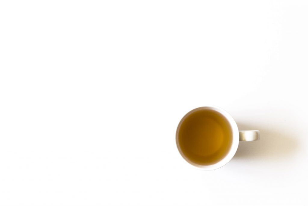 Cup of pineapple tea