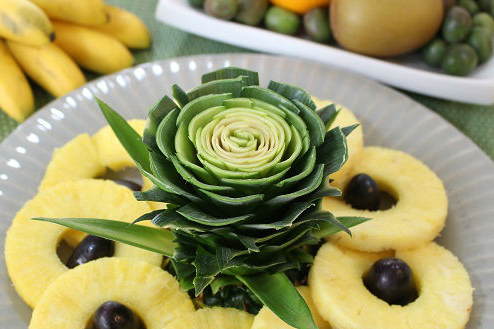 pineapple crown flower