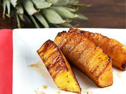 cinnamon roasted pineapple