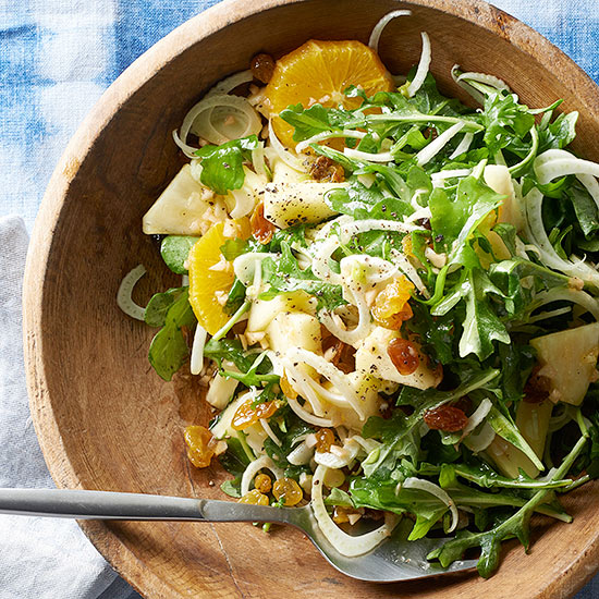 spring pineapple fennel salad