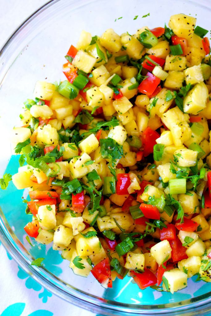 canned pineapple salsa