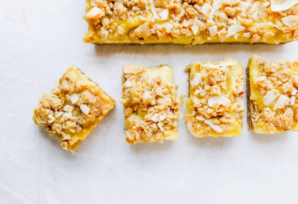 pineapple coconut bars