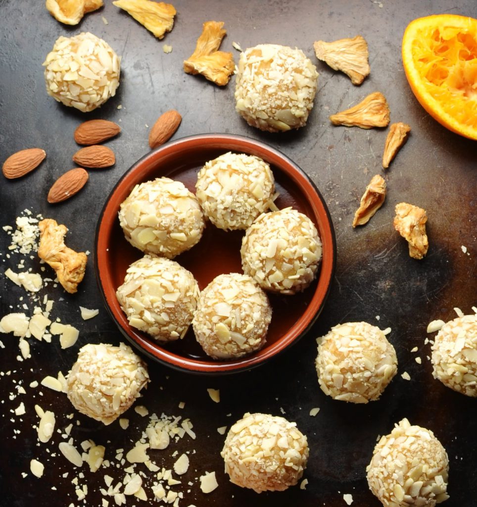 healthy pineapple energy balls