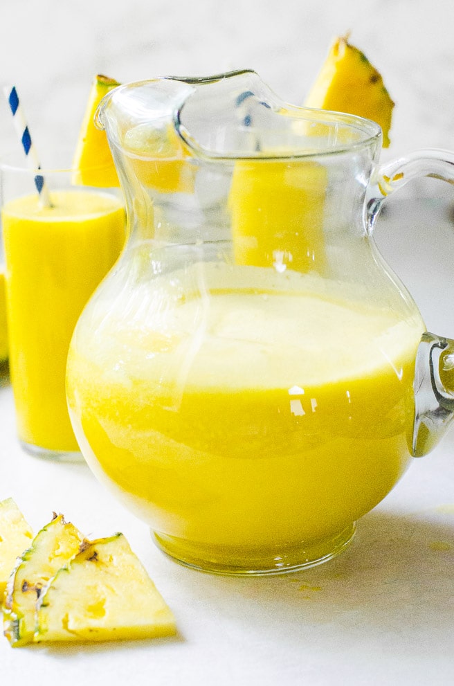 homemade pineapple juice