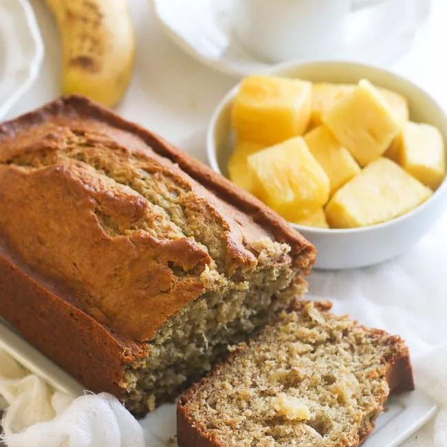 Pineapple Banana Bread