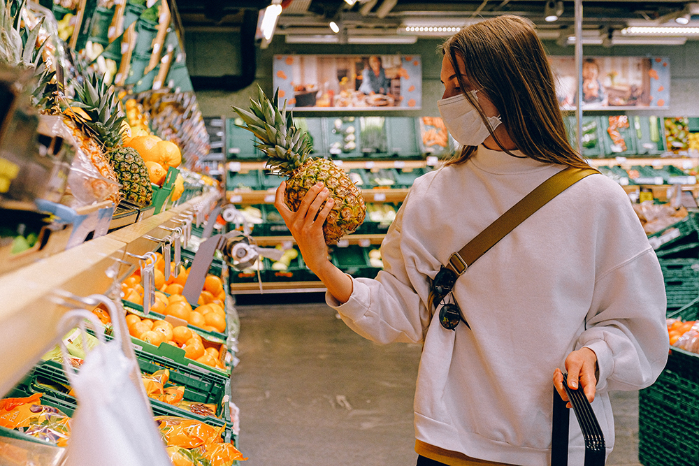 covid-19 pineapple sales consumer shopping