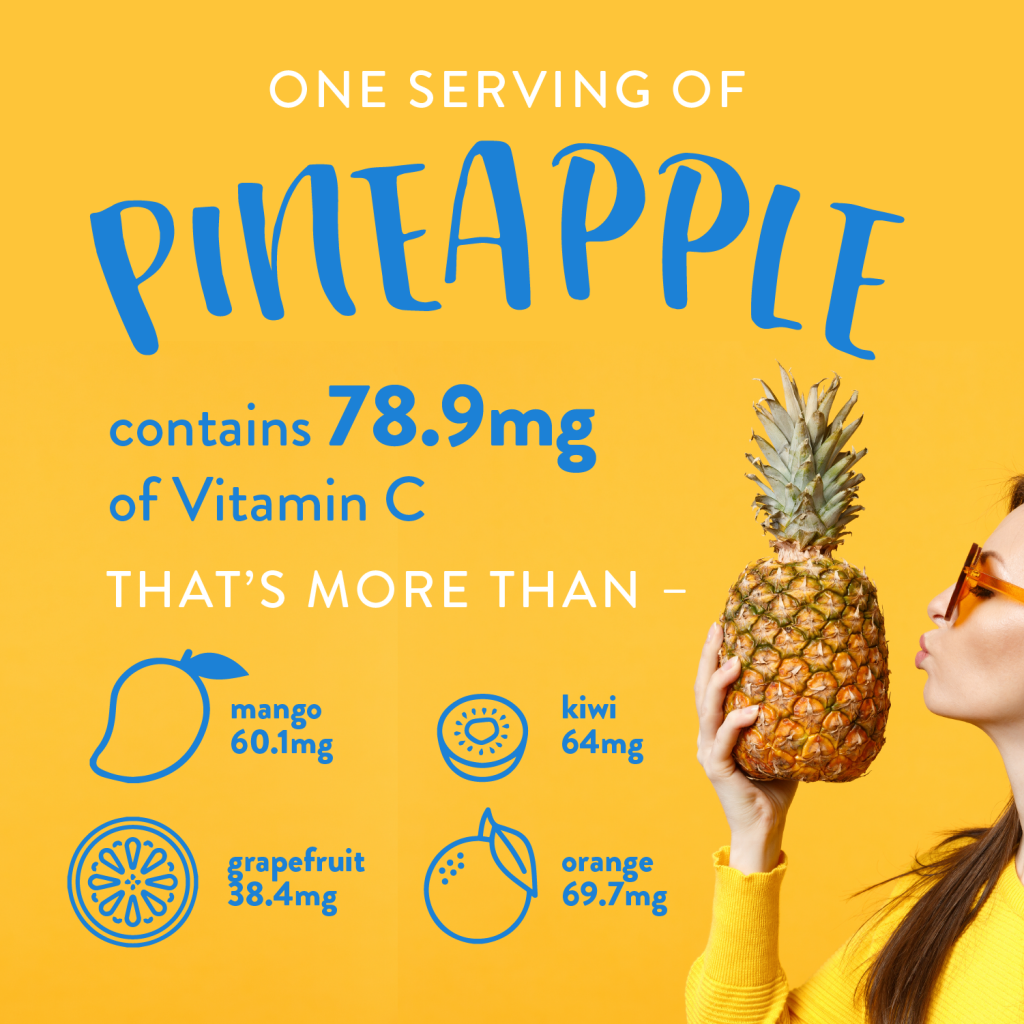 pineapple vitamin c back to school