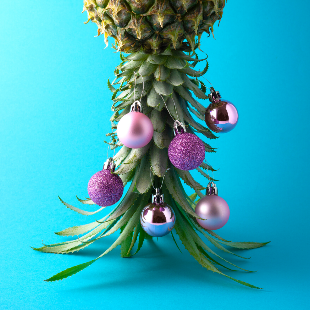 Pineapple Christmas Tree Holiday Pineapple