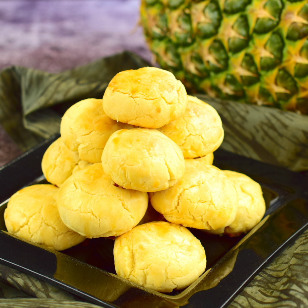 Christmas Pineapple Cookies