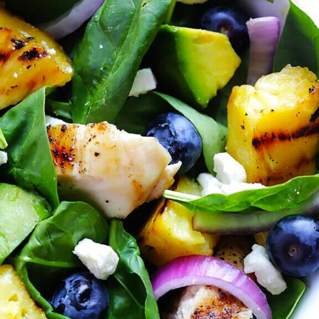 Grilled Pineapple Salad