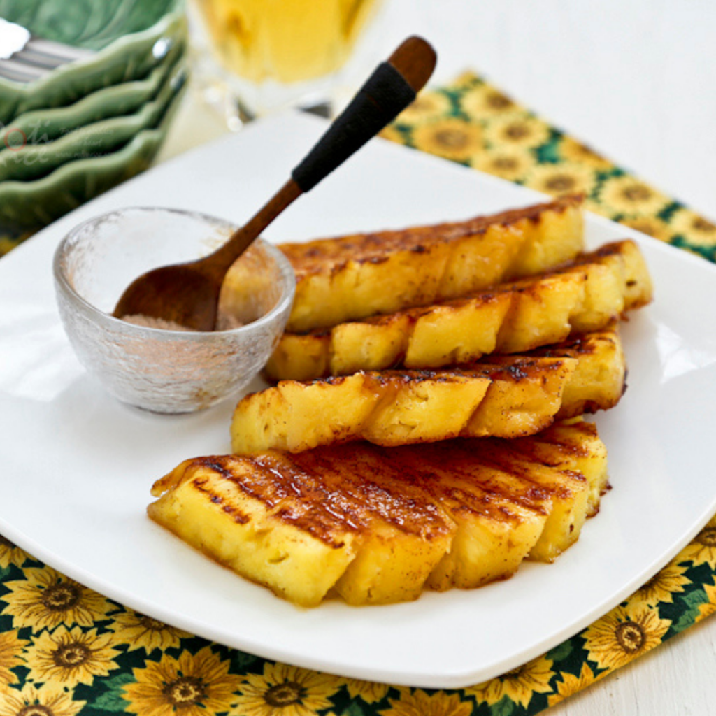 grilled pineapple