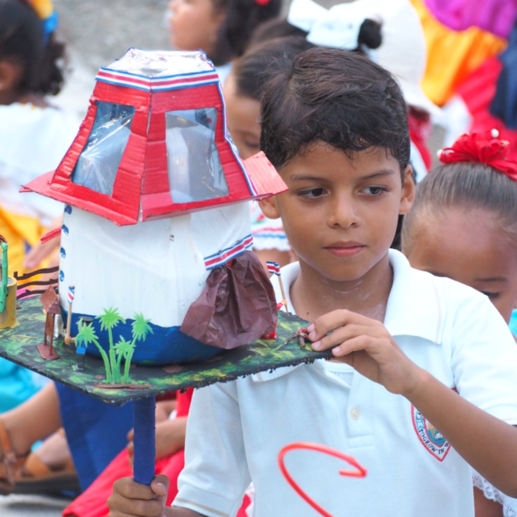 Costa Rica's Independence Day Lantern March