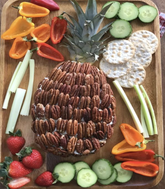 pineapple charcuterie board