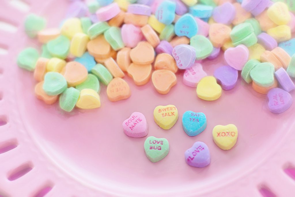 candy hearts, sweethearts