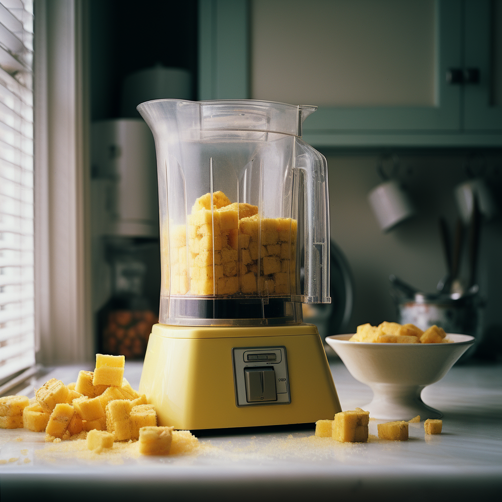 pineapple chunks blender food processor