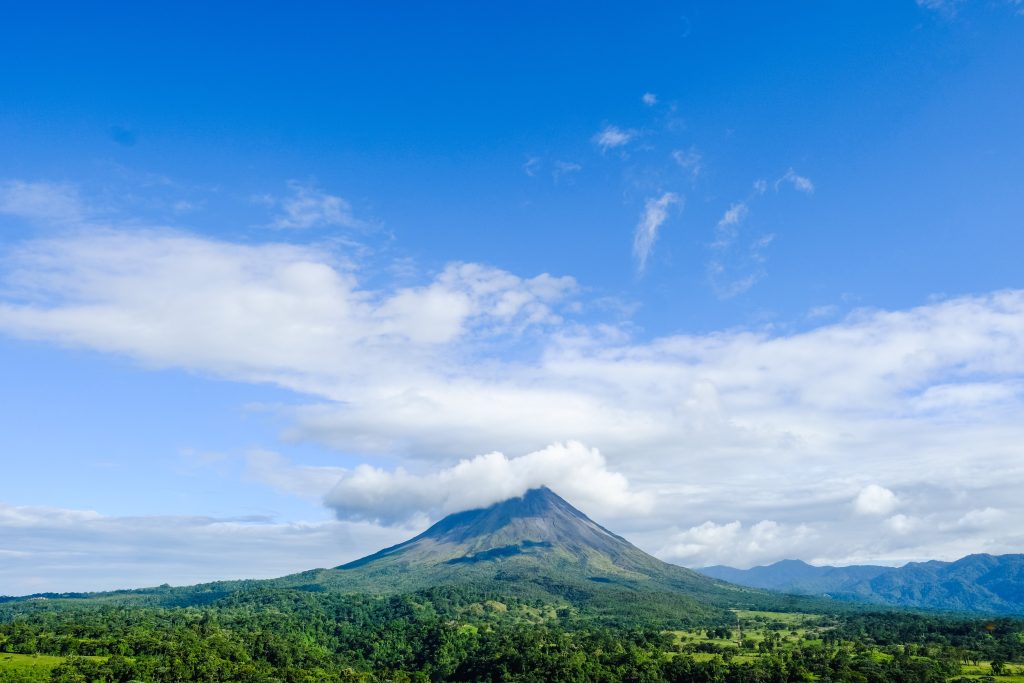 Volcanic soil in Costa Rica