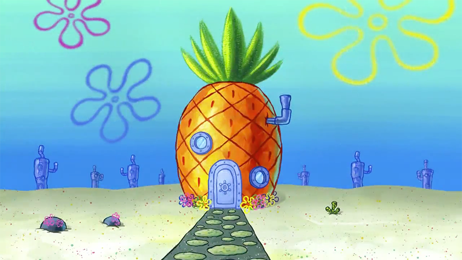SpongeBob's house in SpongeBob SquarePants