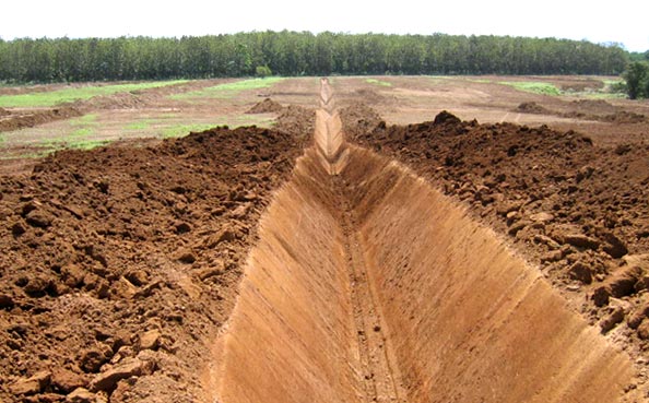 Soil Preparation - Primary Drainage